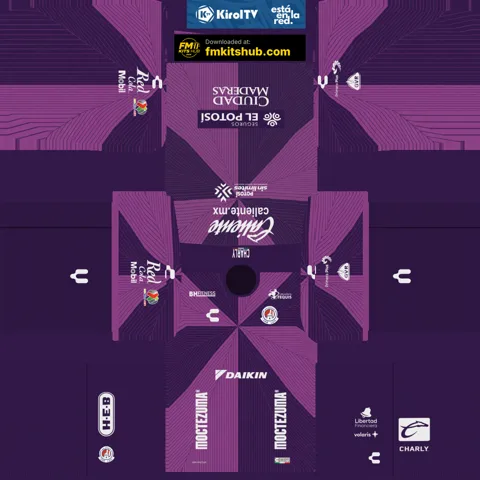 Divisa Casa Portiere del Atlético San Luis