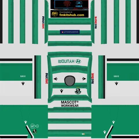 Shamrock Rovers Home 3D kit
