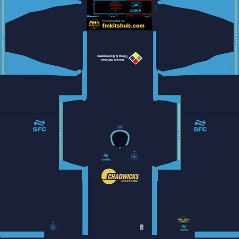 Shelbourne Away 3D kit