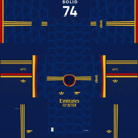 Maillot Extérieur 3D Arsenal