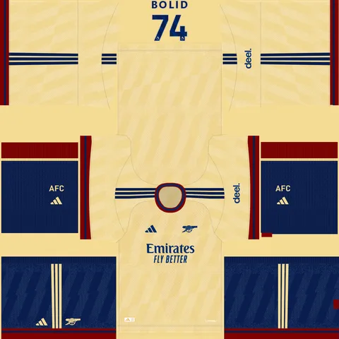 Maillot Troisième 3D Arsenal