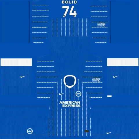 Maillot Domicile 3D Brighton