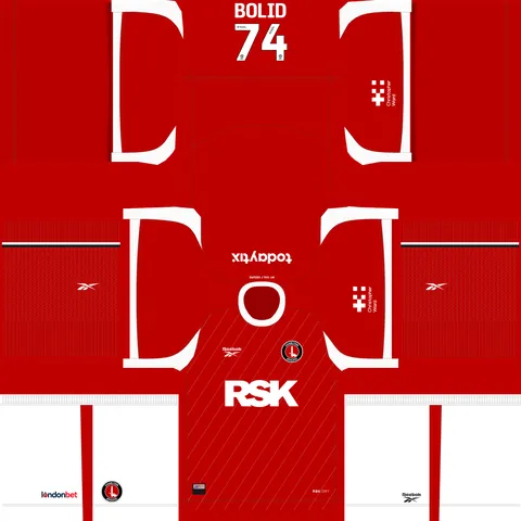 Charlton İç Saha 3D forması