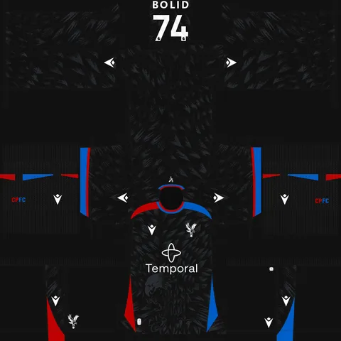 Maillot Extérieur 3D Crystal Palace
