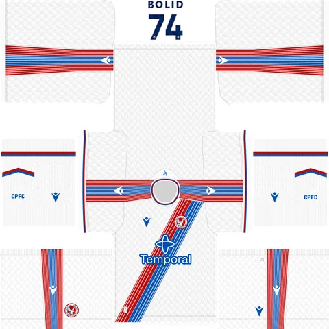 Maillot Domicile 3D Crystal Palace