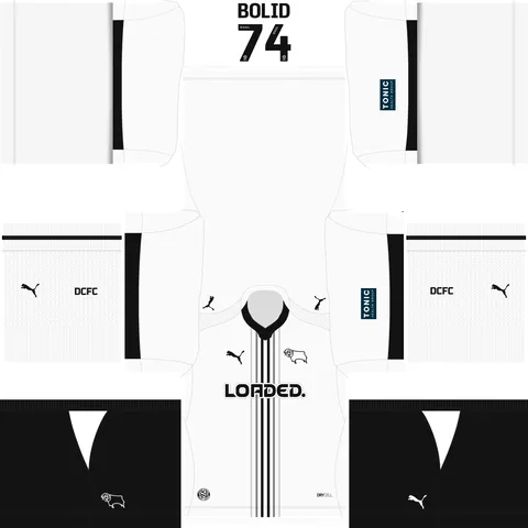 Derby County Home 3D kit