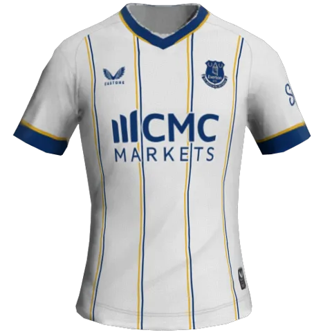 Everton Deplasman 2D forması