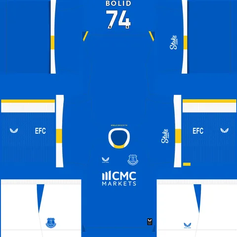 Everton İç Saha 3D forması