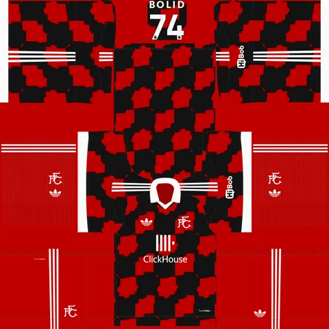 Fulham Away 3D kit