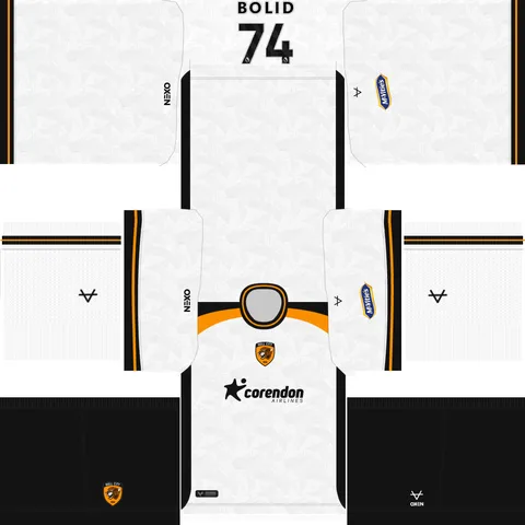 Hull City Deplasman 3D forması