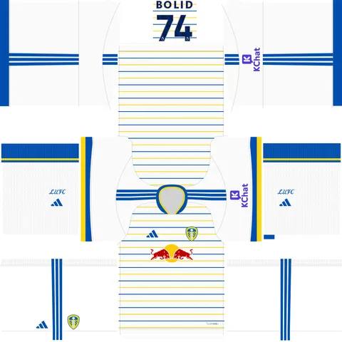 Maillot Domicile 3D Leeds Utd