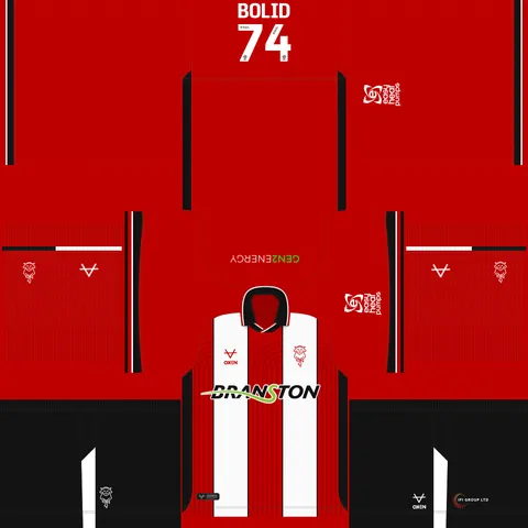 Maillot Domicile 3D Lincoln City