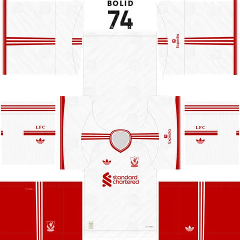 Liverpool Away 3D kit