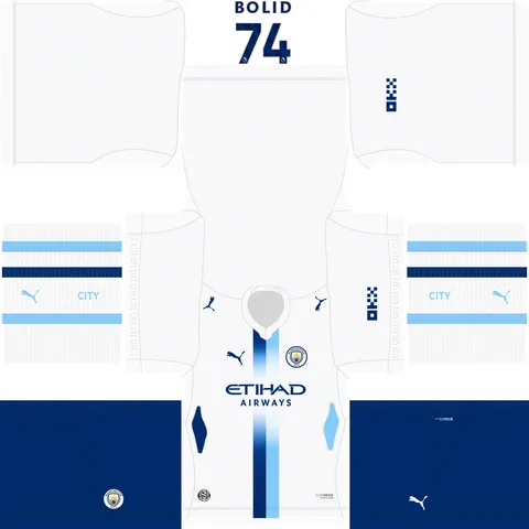 Man City Üçüncü 3D forması