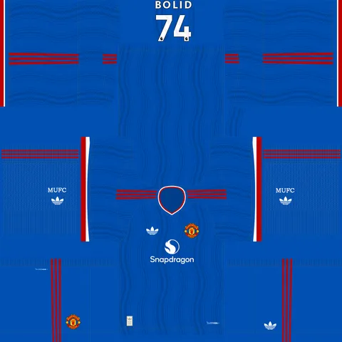 Man Utd Deplasman 3D forması