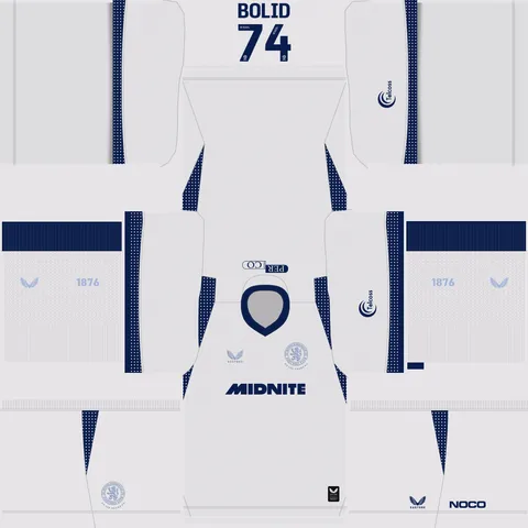 Maillot Extérieur 3D Middlesbrough