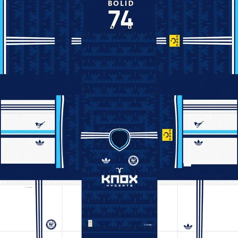 Newcastle Away 3D kit