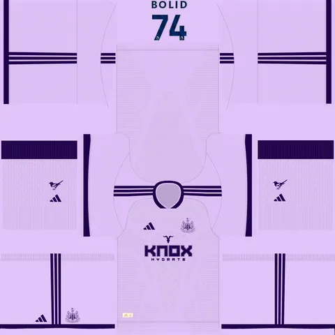 Newcastle Third 3D kit