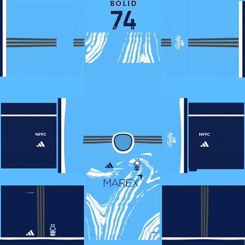 Nottm Forest Üçüncü 3D forması