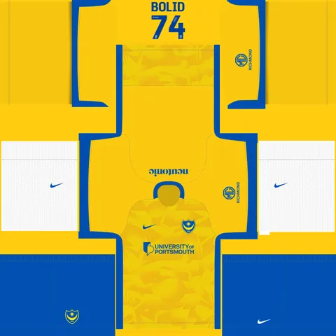 Portsmouth Deplasman 3D forması