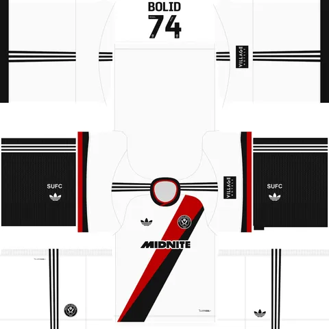 Maillot Extérieur 3D Sheffield United