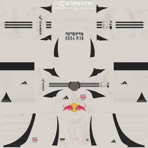 New York Red Bulls Away 3D kit