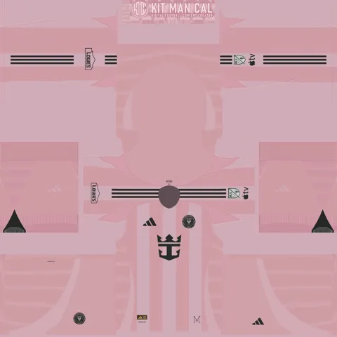 Inter Miami Home 3D kit