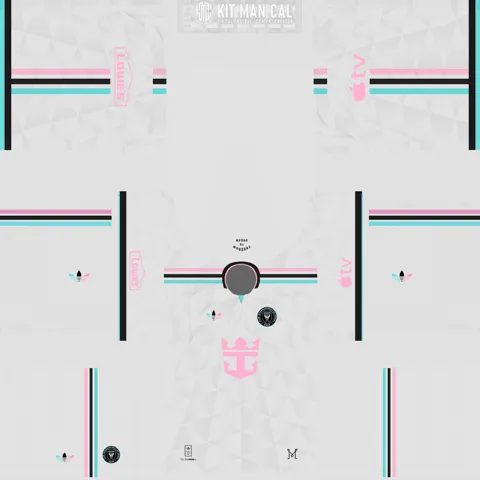 Inter Miami Third 3D kit
