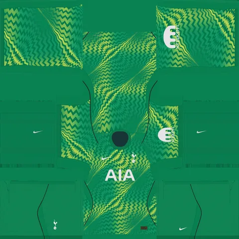 Equipación Tercera Portero del Tottenham