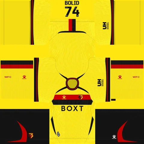Equipación Local 3D del Watford