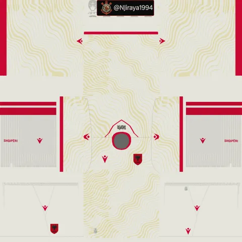 Albania Away 3D kit