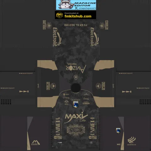 Llaneros FC Away 3D kit