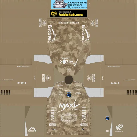 Llaneros FC Third 3D kit