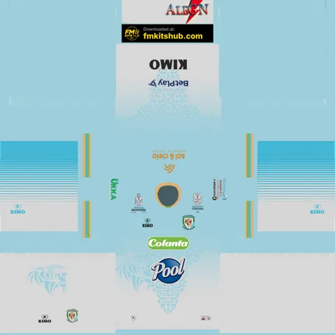 Jaguares de Córdoba Away 3D kit