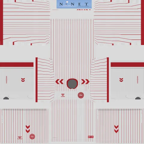 Denmark Away 3D kit