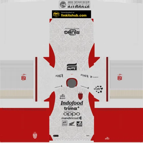Divisa Trasferta 3D del Bali United