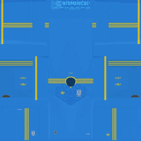 Ukraine Away 3D kit