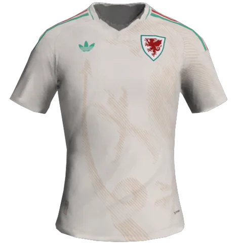 Wales Away 2D kit