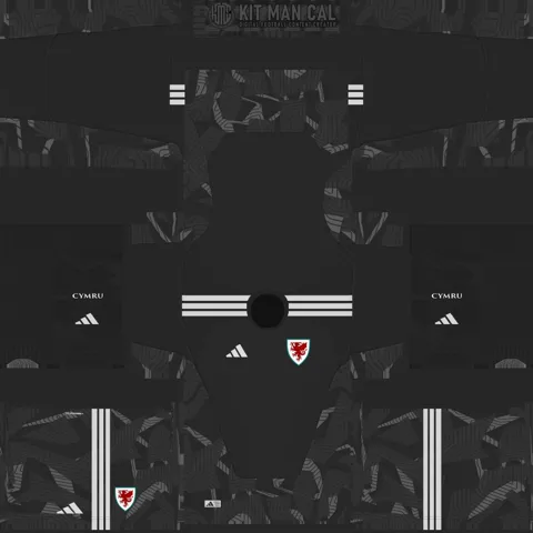 Wales Home GK kit