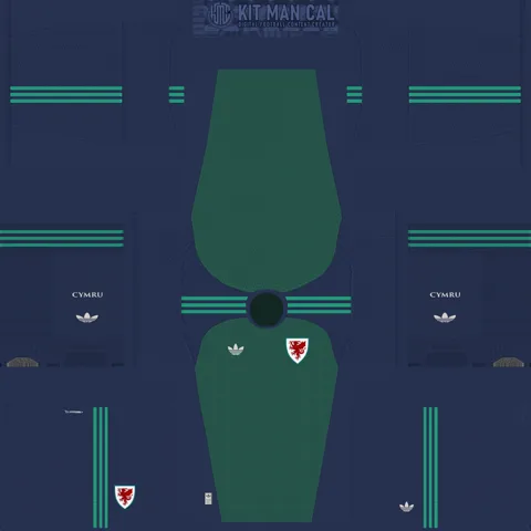 Wales Third GK kit