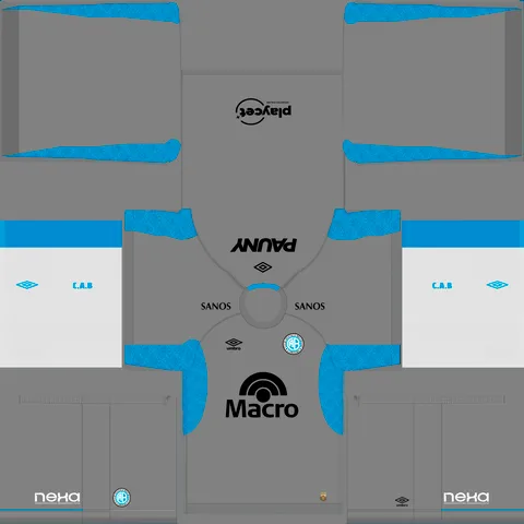 Uniforme Reserva Goleiro do Belgrano