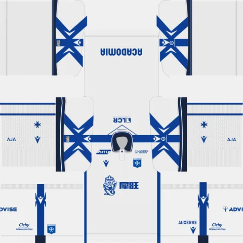 Equipación Local 3D del Auxerre