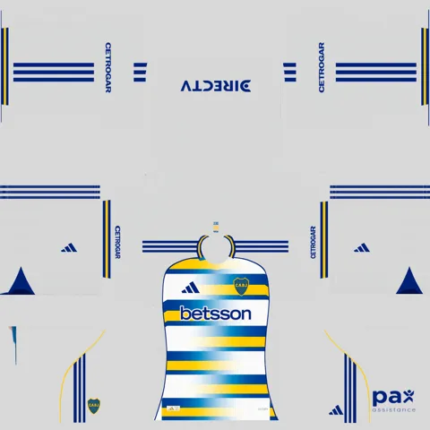 Boca Juniors Üçüncü 3D forması
