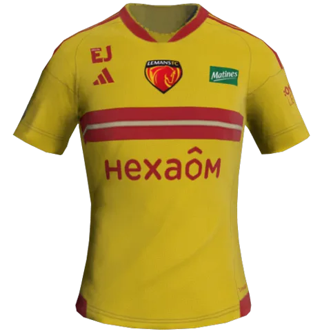 Equipación Visitante 2D del Le Mans FC