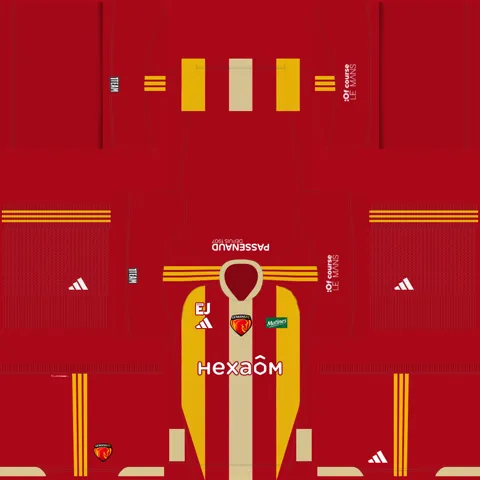 Equipación Local 3D del Le Mans FC