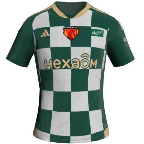 Equipación Tercera 2D del Le Mans FC