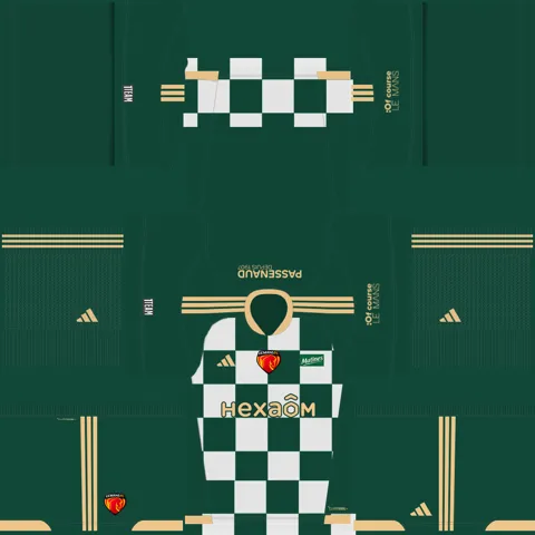 Equipación Tercera 3D del Le Mans FC