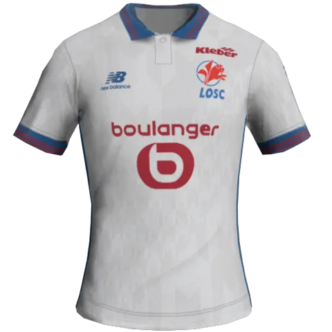 Equipación Visitante 2D del Lille