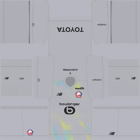 Equipación Tercera Portero del Lille