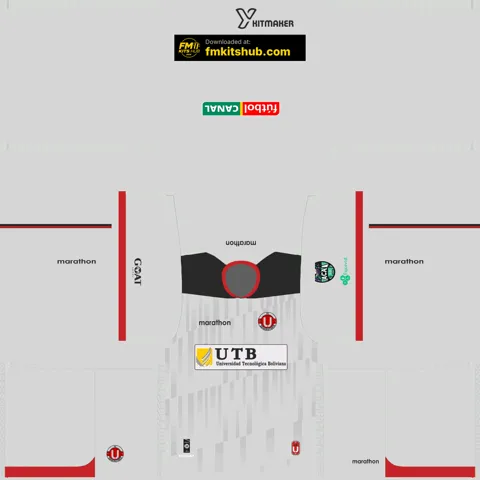 Equipación Local 3D del Universitario de Vinto